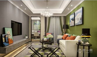 親親尚城136平現(xiàn)代兩居案例 呼和浩特實(shí)創(chuàng)裝飾設(shè)計(jì)